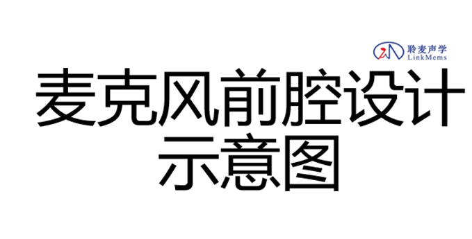 MEMS麦克风前腔设计示意图